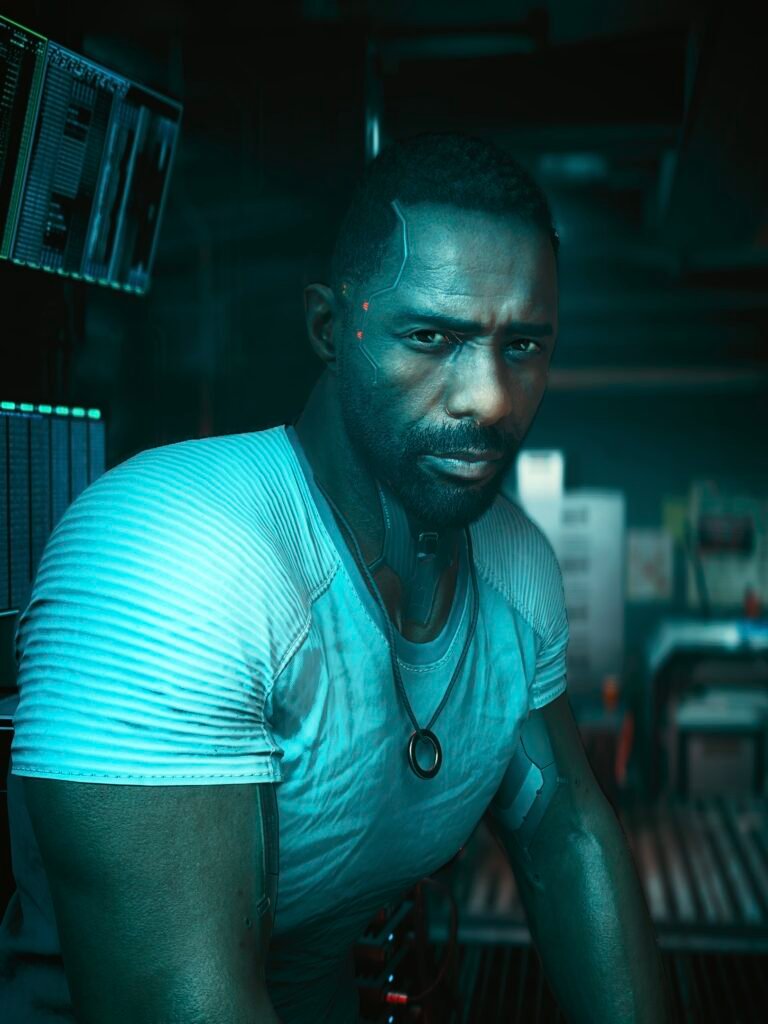 Reed sitting - Cyberpunk 2077